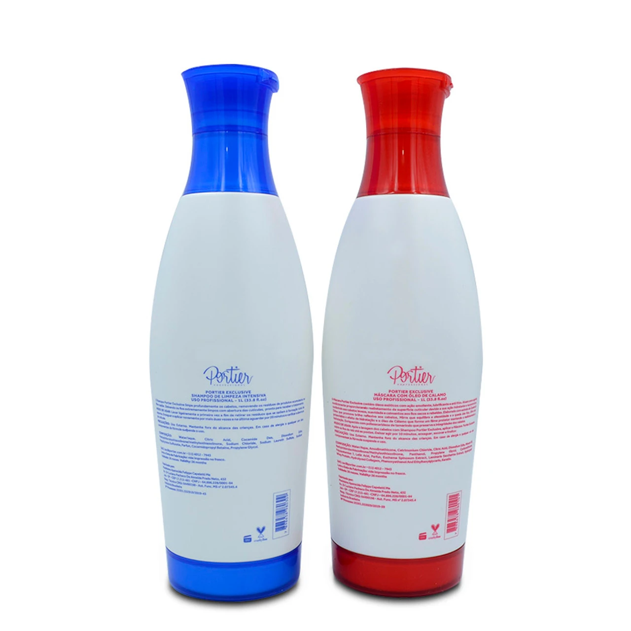 Kit Portier Exclusive Progressive Controla Volume Reduz Frizz 2x1L/2x33.8fl.oz - Image 2