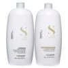 Alfaparf Milano Semi Di LINO Diamond Normal Hair Illuminating Shampoo And Conditioner 2x1L/2x33.8fl.oz