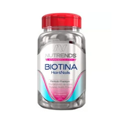 Nutrends Biotin Growth And Strengthening Of Hair And Nails Without Flavor - 60 Capsules