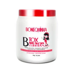Bonequinha Btox Capillary White Reduces Volume And Frizz Hair Care 1Kg/35.2 Oz