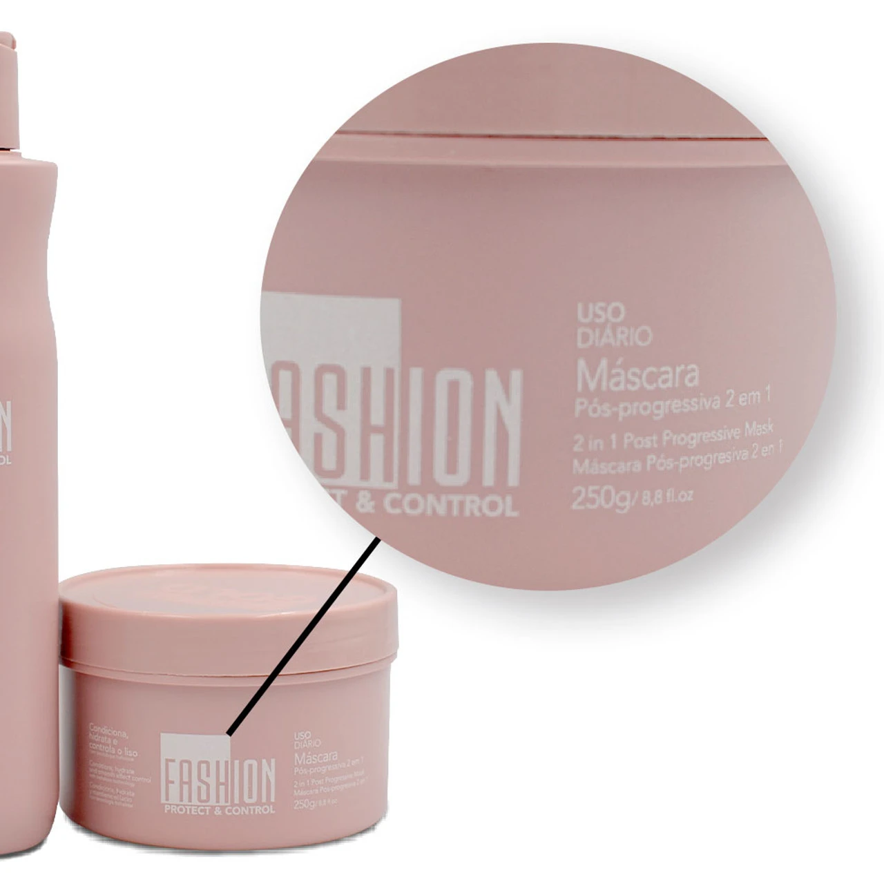 Ybera Paris Fashion Gold Shampoo And Mask Post Progressive Kit - Intensive Treatment - Image 3