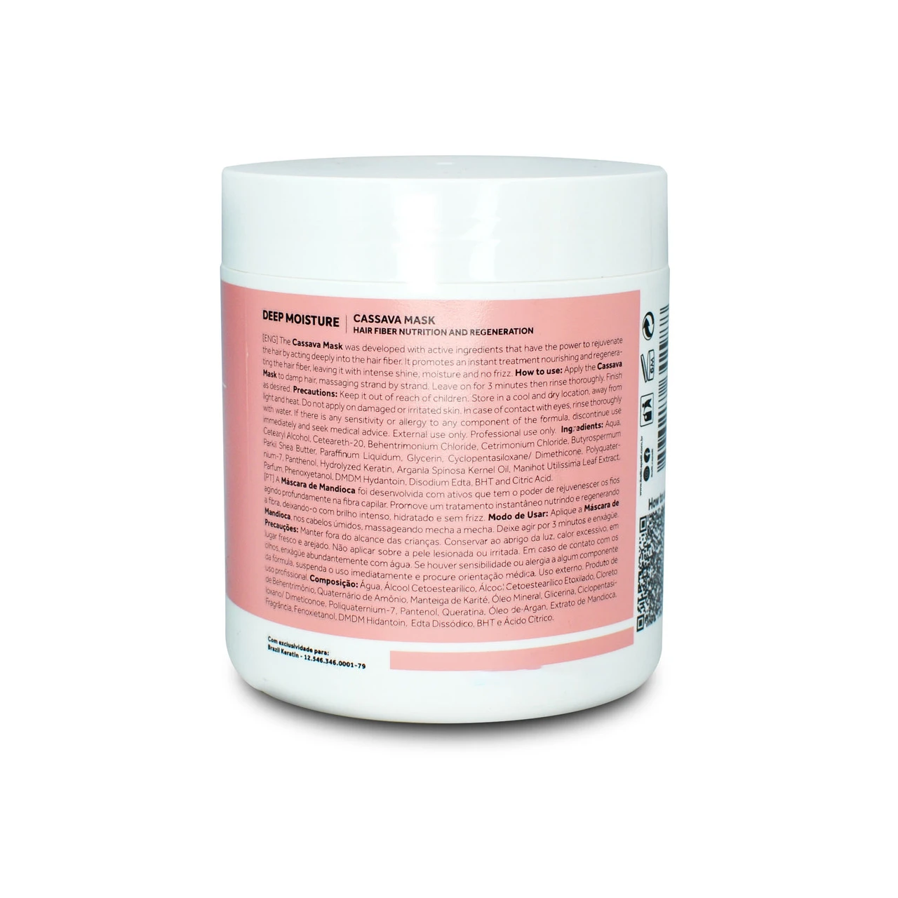 I Belli Capelli Venice Cassava Extract Mask With Panthenol Keratin And Argan Oil 2x500g/2x17.6 Oz - Image 2