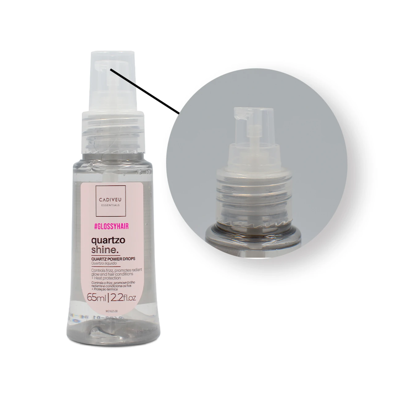 Cadiveu Hair Serum Quartz Conditioning Liquid 65ml/2.2 Fl.oz - Image 3