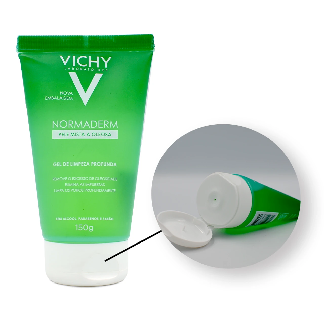 Vichy Normaderm Deep Cleansing Gel Oiliness-Free 150g/5.29 Oz - Image 3