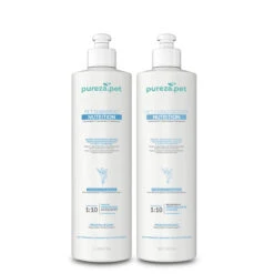 Pureza Pet Nutrition Professional Shampoo 1L/33.81 Fl.oz And Conditioner 1kg/35.27 .oz