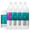 Kit Lowell Descolorantes Color Bleaching Powder + Emulsão Revelaroda Ox 05/20/30/40 Volumes