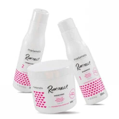Kit Madamelis Shampoo Conditioner Mask Romance Special Moments Reconstruction Home Care 3 Units