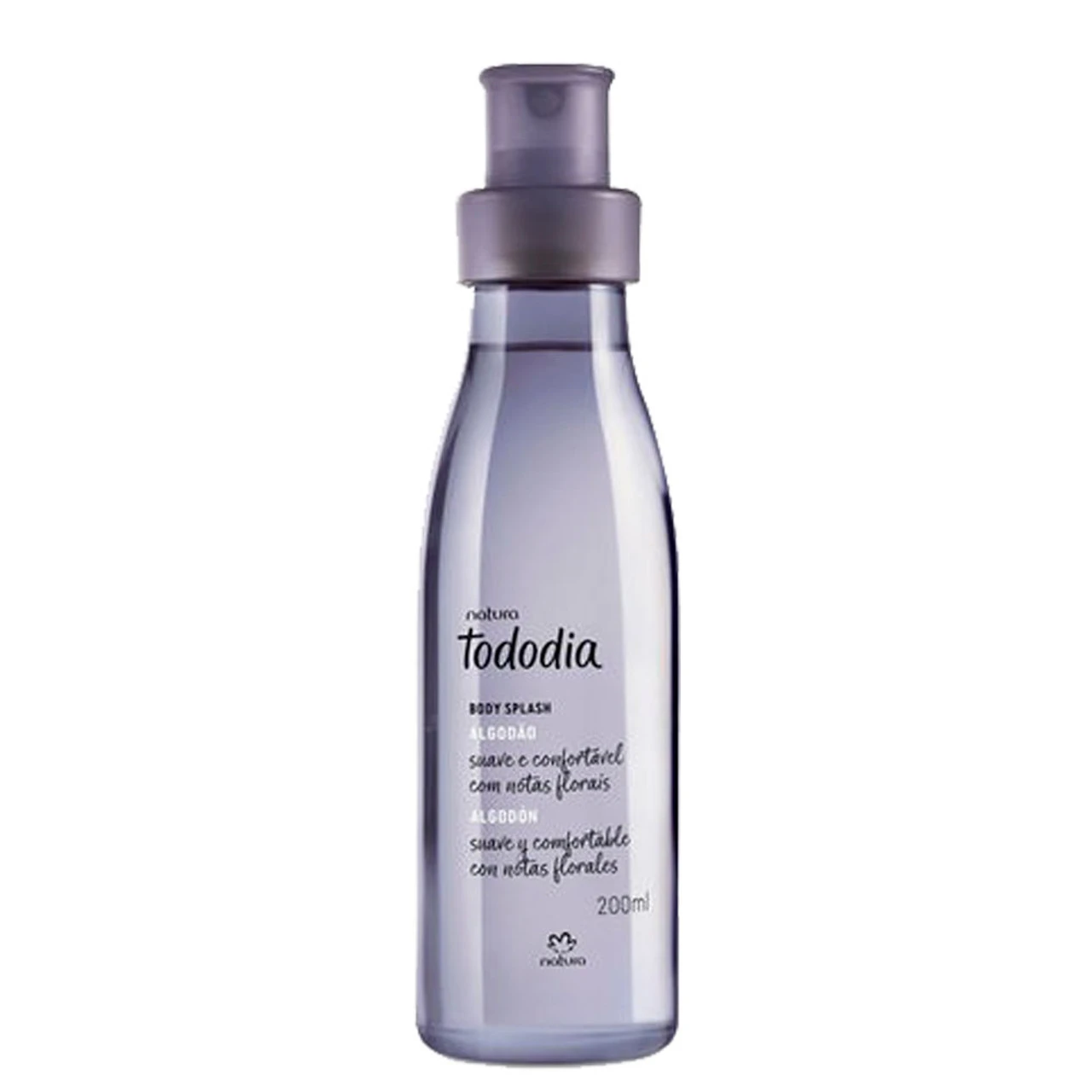 Natura Body Splash TodoDia Algodão Deodorant Cologne After Bath 200ml/6.76fl.oz