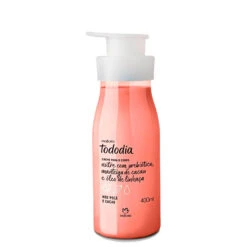 Natura Hidratante Corpo Noz Pecã Cacau Deodorant Body Cream Pecan Cocoa 400ml/13.5fl.oz