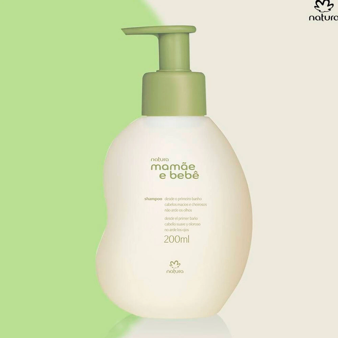 Natura Shampoo Mamãe E Bebê Cleasing Smooth For Your Baby's 200ml/6.76fl.oz - Image 2