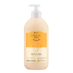 O Boticário Moisturizing Lotion Cuide-se Bem Honey Milk Loção Hidratante Leite Mel 400ml/13.5fl.oz