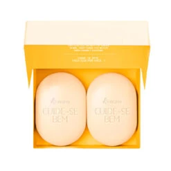 O Boticário Duo Bar Soap Cuide-se Bem Honey Milk Sabonete Barra Leite Mel 2x80g/2x2.8 Oz