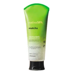 O Boticário Soap Exfoliating Liquid Nativa SPA Detox Matcha Sabonete Líquido Esfoliante 200ml/6.8fl.oz