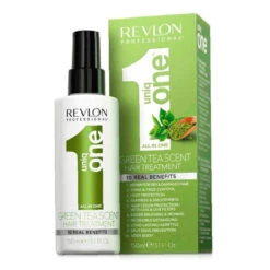 Revlon Hair Treatment Uniq One Green Tea Scent Spray Mask 10 Real Benefits Hair Care 150ml/5.1fl.oz