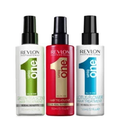 Kit Revlon Hair Treatment Uniq One Spray Mask 10 Real Benefits Hair Care 3x150ml/3x5.1fl.oz