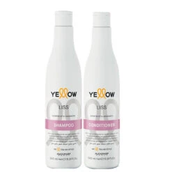Kit Alfaparf Yellow Liss Shampoo And Conditioner For Straight Hair 2x500ml/2x16.9 Fl.oz