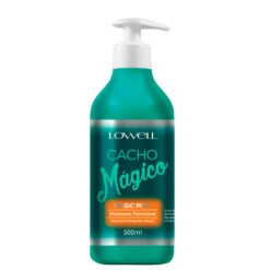 Lowell Cacho Mágico Shampoo Funcional Magic Poo Cacheadas 500ml/16.9 Fl.oz.